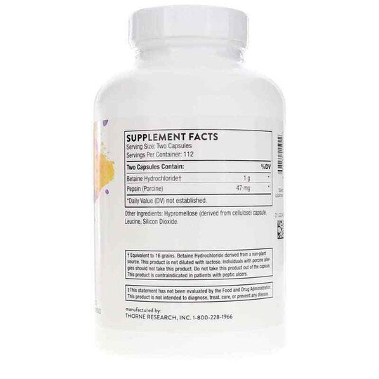 Betaine HCl & Pepsin, THR